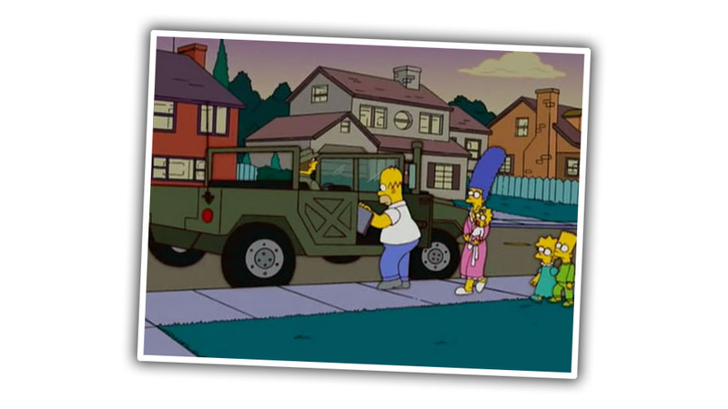 Illustration for article titled A Guide To Every Real-World Car Used In The Simpsons